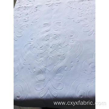 Polyester 3d emboss fabric for bedsheet